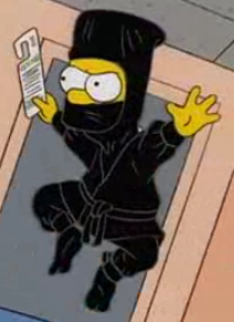 Bart Ninja | Simpson Wiki en Español | FANDOM powered by Wikia