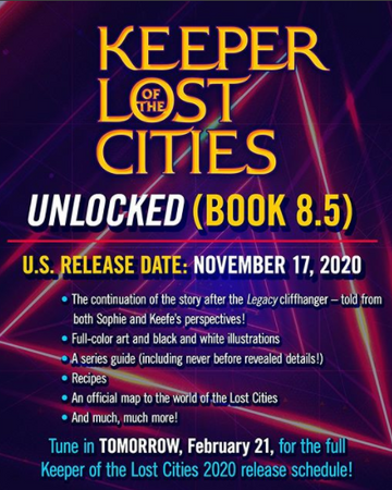 Image result for keeper of the lost cities unlocked