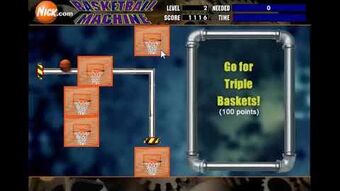 Basketball Machine Missing Nick Com Sports Game Early 2000 S