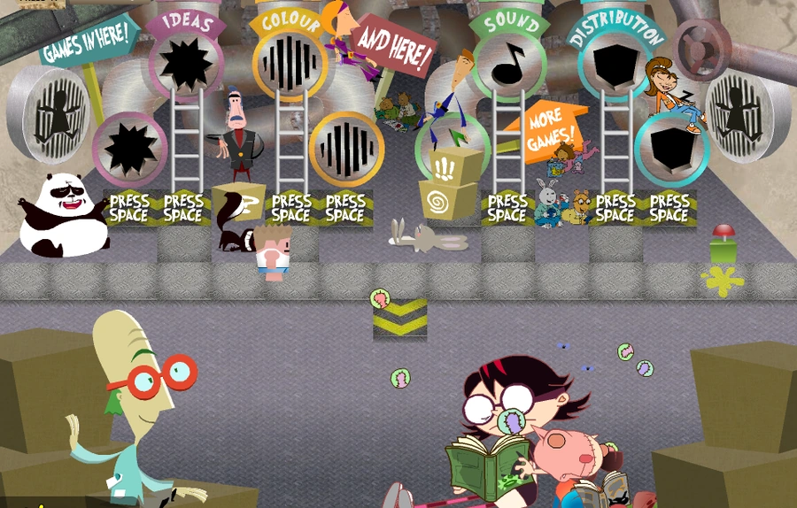 The Cartoon Works (CBBC flash game, 2008) | Lost Media Archive | Fandom