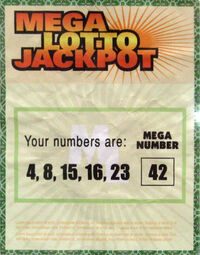 Lotto ticket