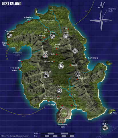 Image - Lost island map v3 3.png | Lostpedia | FANDOM powered by Wikia