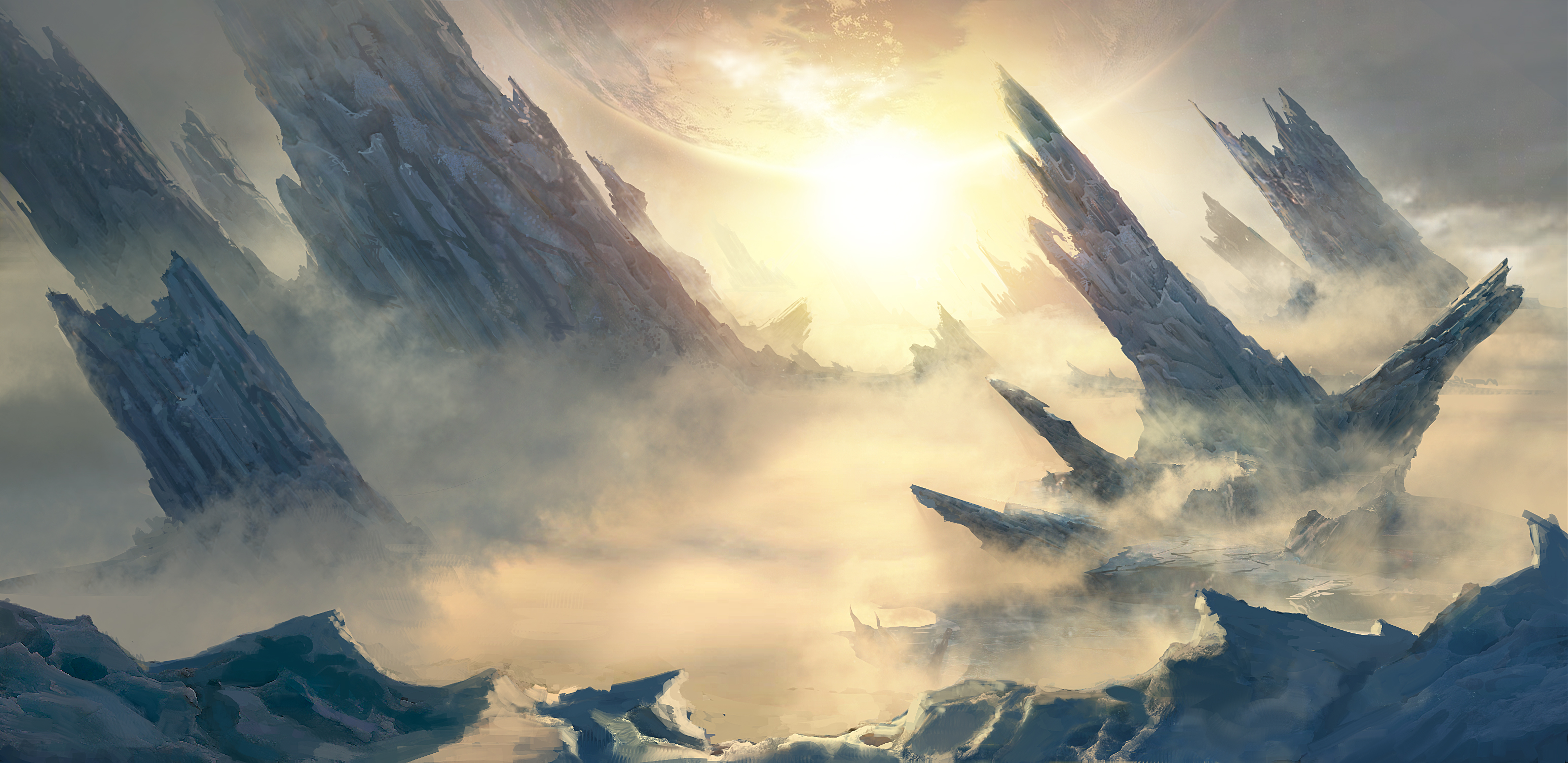image lp 3 environment concept art 04 jpg lost planet wiki