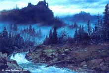 View of Rhudaur by Ted Nasmith