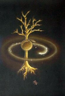Tolkien The two trees-0