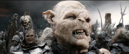 Image result for lord of the rings orc