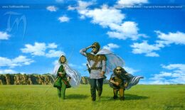 Ted Nasmith - Pursuit in Rohan