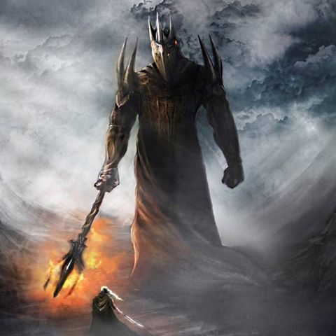 Resultado de imagen de fingolfin vs morgoth