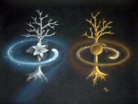 Tolkien The two trees