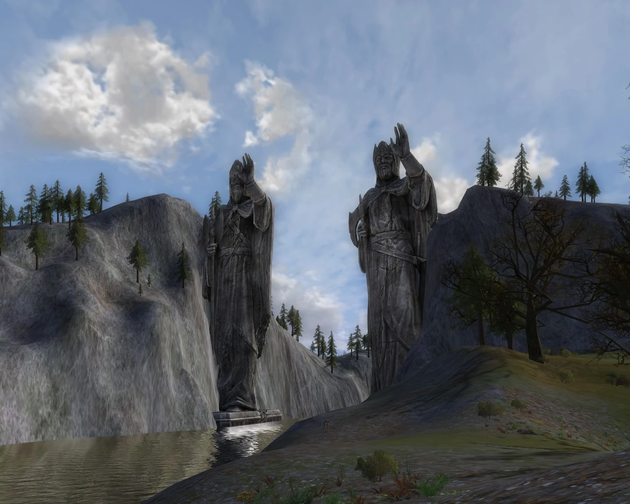 Argonath Der Herr der Ringe Wiki FANDOM powered by Wikia