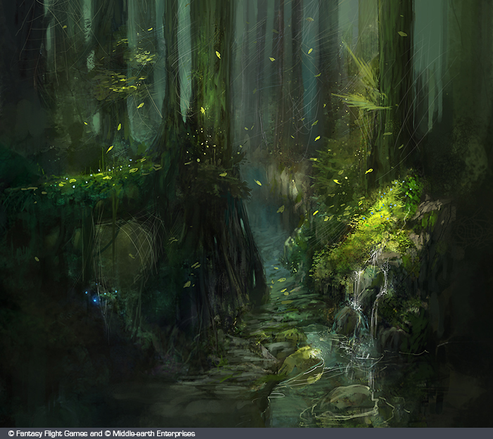 Image result for forest road lotr