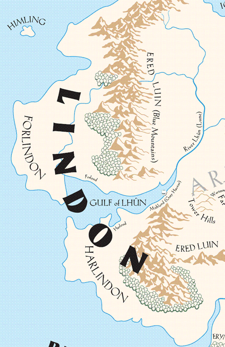 The hobbit kingdoms of middle earth