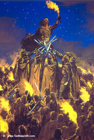 Ted Nasmith - The Oath of Fëanor