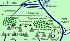 Anorien map