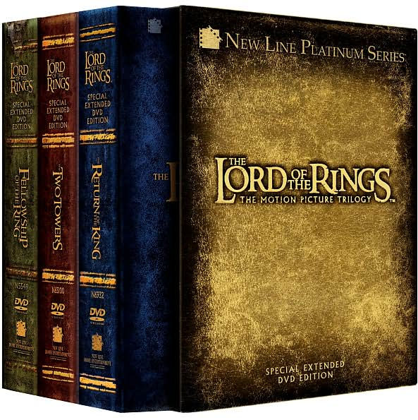 the lord of the rings trilogy extended edition length
