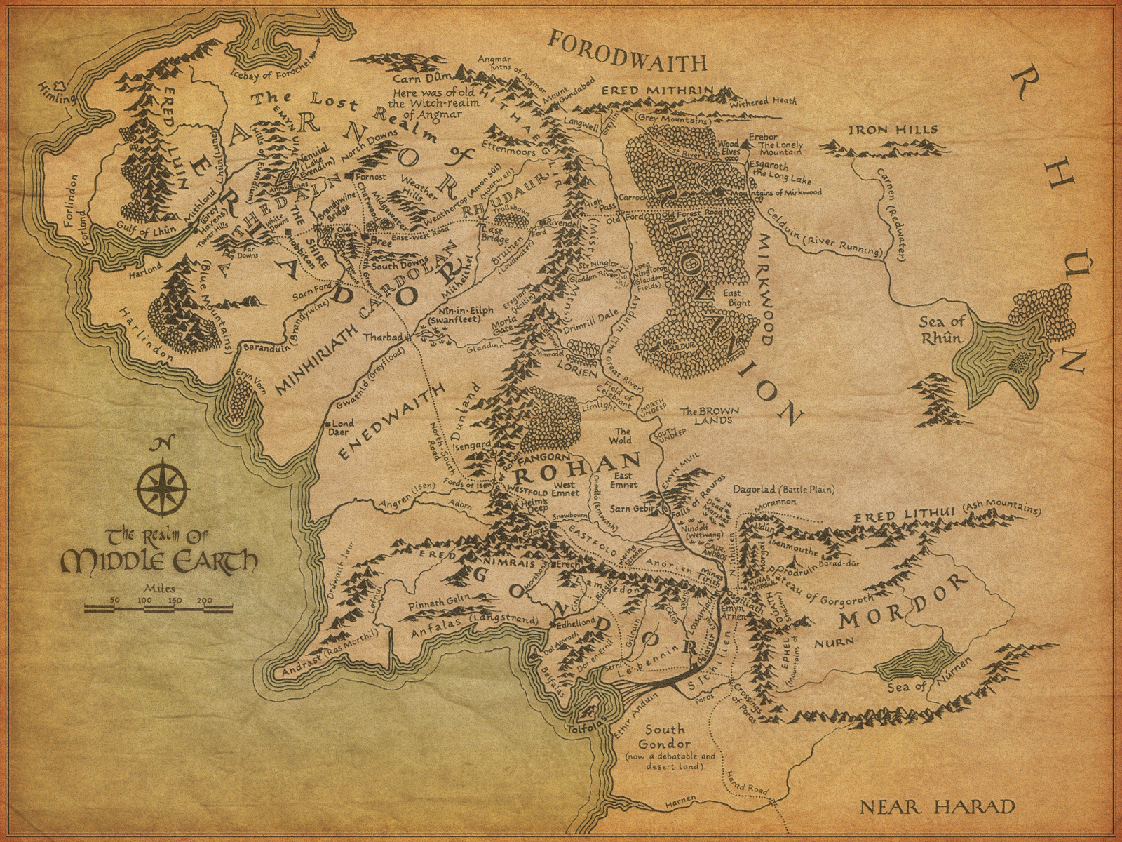 middle earth mapjpg
