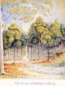 Tolkien - Lorien in Spring