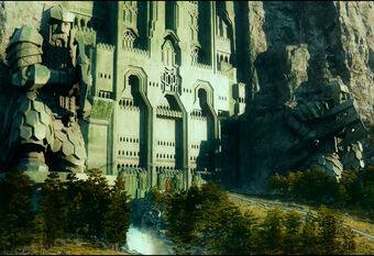 Lord Of The Rings Castle Lord Of The Rings The Hobbit Middle Earth