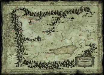 map of mordor