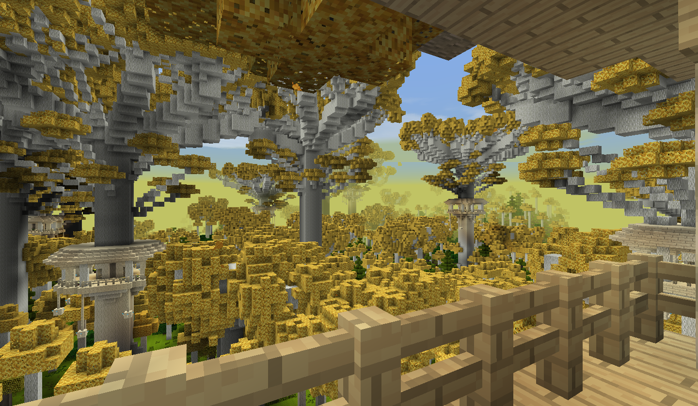 Lothlórien (Biome)  The Lord of the Rings Minecraft Mod 