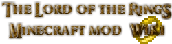 The Lord of the Rings Minecraft Mod Wiki