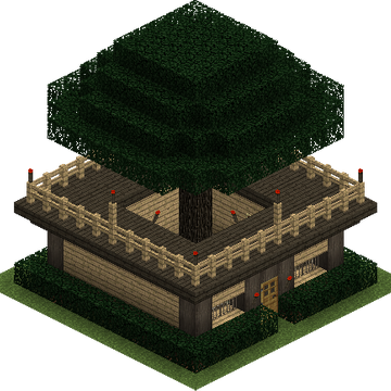 Wood Elf House The Lord Of The Rings Minecraft Mod Wiki Fandom