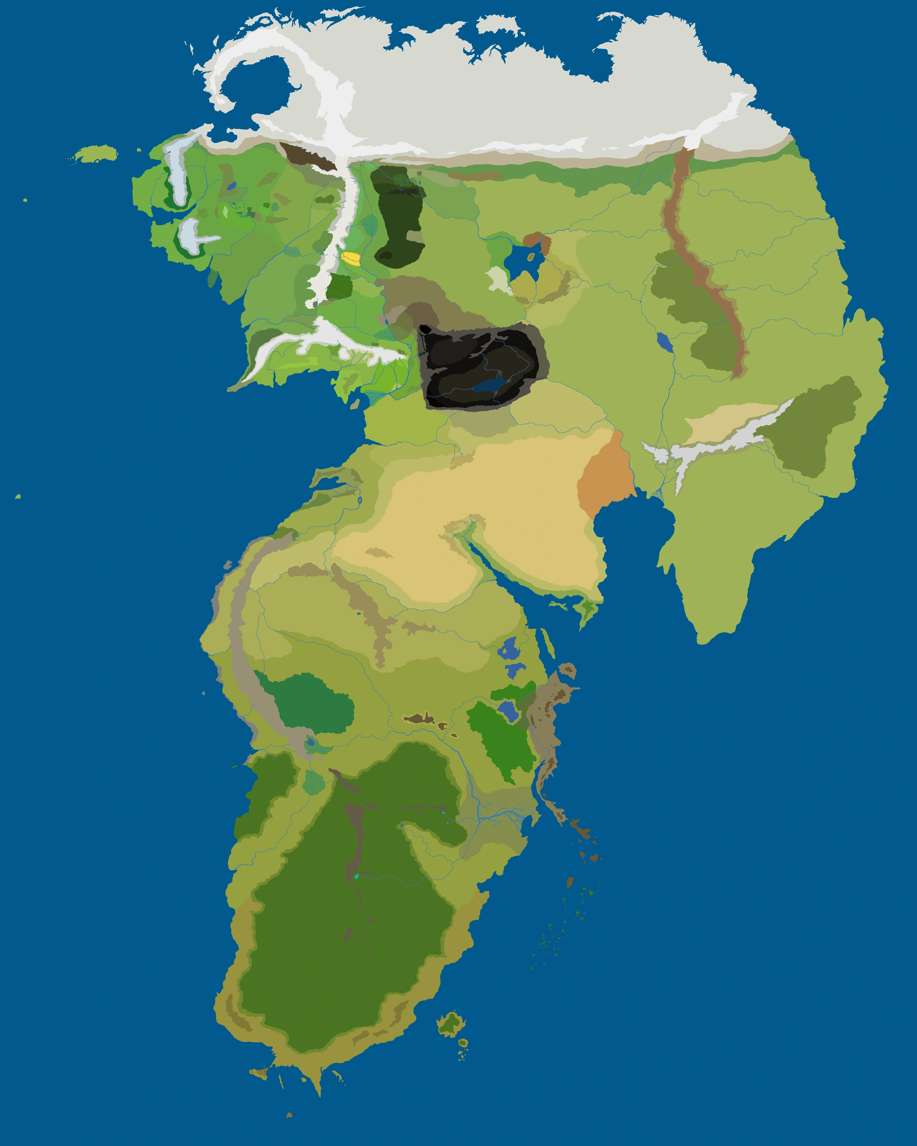 Minecraft Map Lord Of The Rings The Full Map Of Arda | Fandom