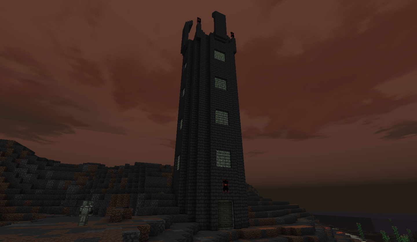 Mordor Tower  The Lord of the Rings Minecraft Mod Wiki 