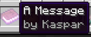 Amessage