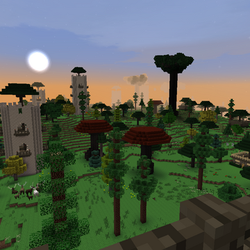Woodland Realm Biome The Lord Of The Rings Minecraft Mod Wiki Fandom