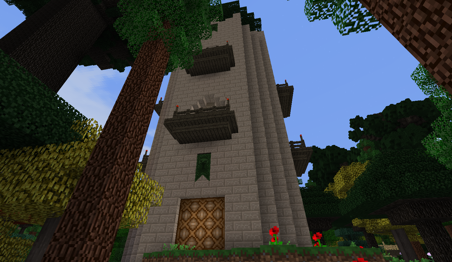 Wood-elven Tower | The Lord of the Rings Minecraft Mod Wiki | FANDOM