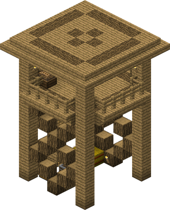Rohan Watchtower  The Lord of the Rings Minecraft Mod 
