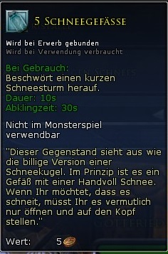 Schneegefäss