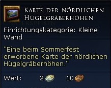 Karte der Nördlichen Hügelgräberhöhen
