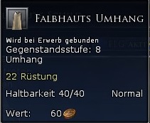 Falbhauts Umhang