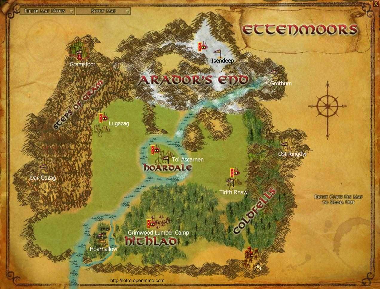Ettenmoors | Lord of the Rings Online Wiki | Fandom