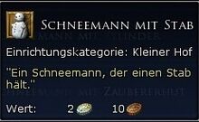 Schneemann mit Stab Tooltipp