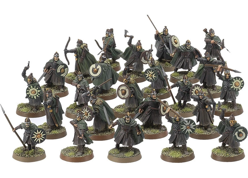 x3 Chevaliers royaux du Rohan Métal Warhammer SdA | P-00NFL
