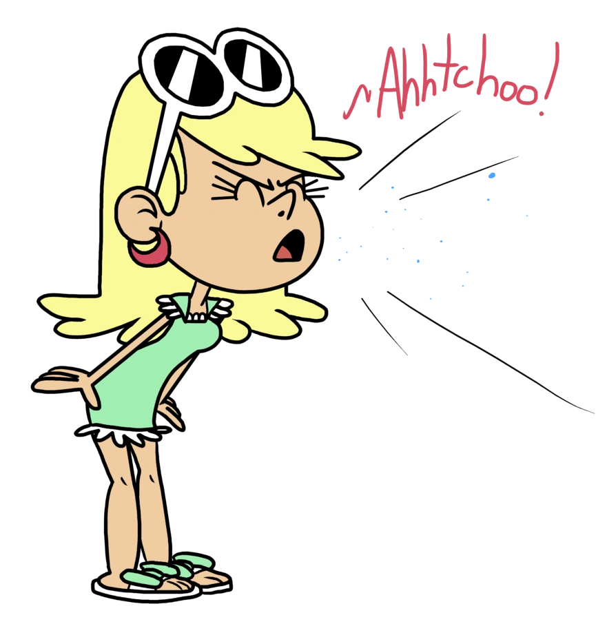 Image Leni loud sneezes by psfforumdap57k3.png Loud House Sneeze