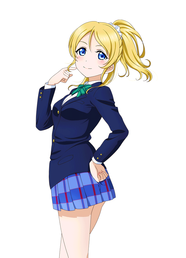 Eli Ayase Love Live School Idol Project µs Minecraft Skin