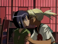 Primer beso de Shinobu