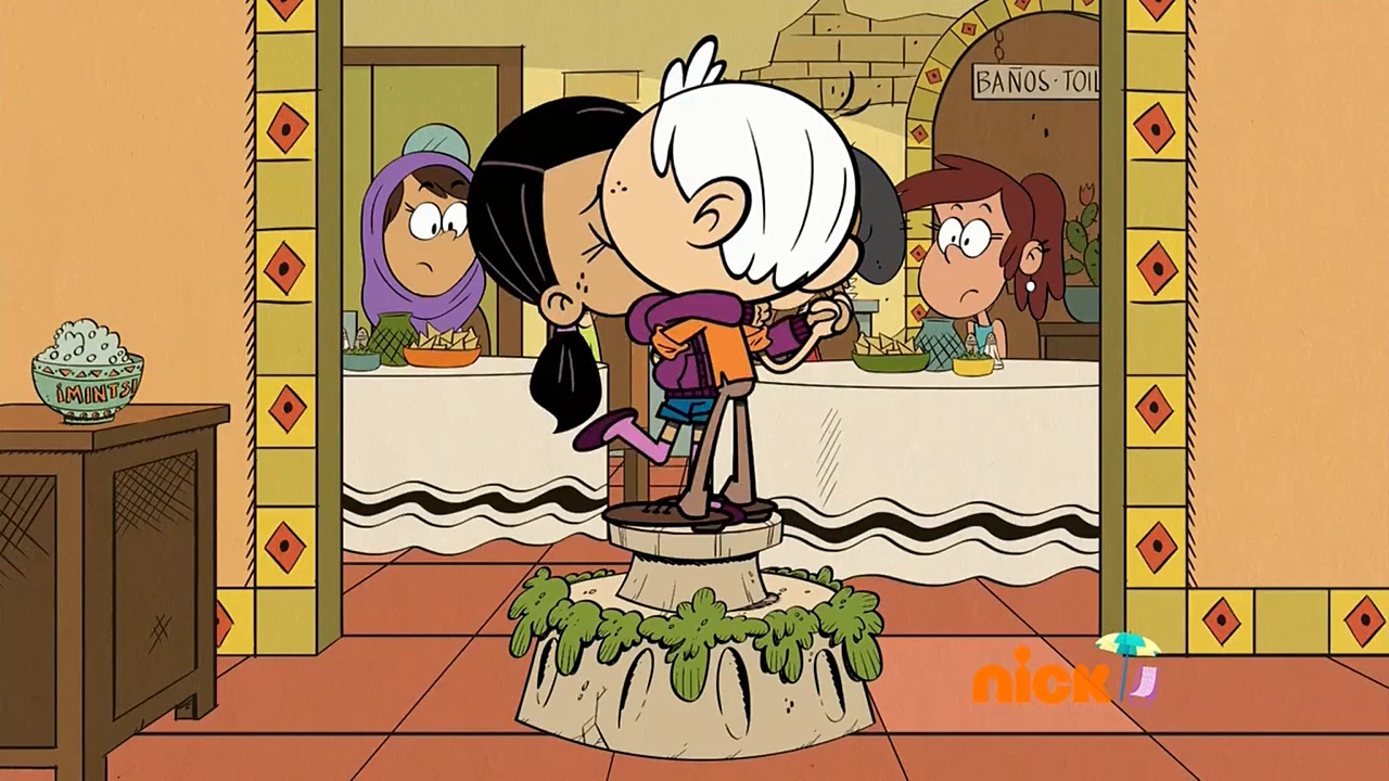Image The Loud House Save The Date Lincoln Loud And Ronnie Anne Santaigo Love Kisspng Love 