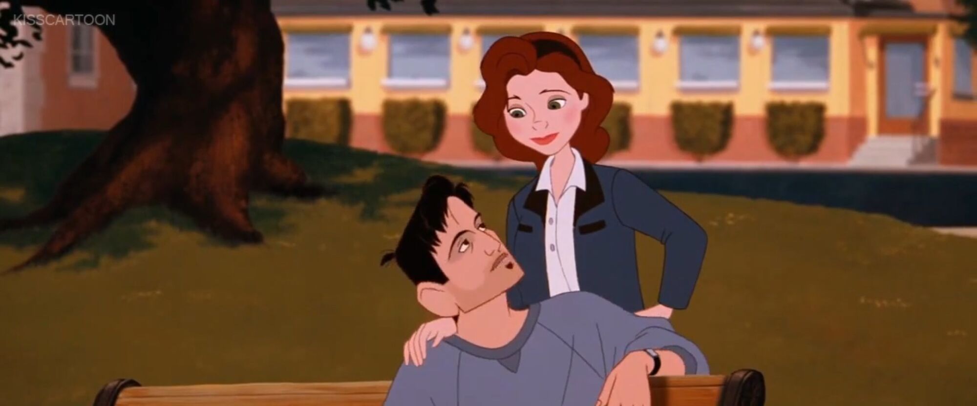 Image Dean and Annie (The Iron Giant).jpg Love Interest Wiki