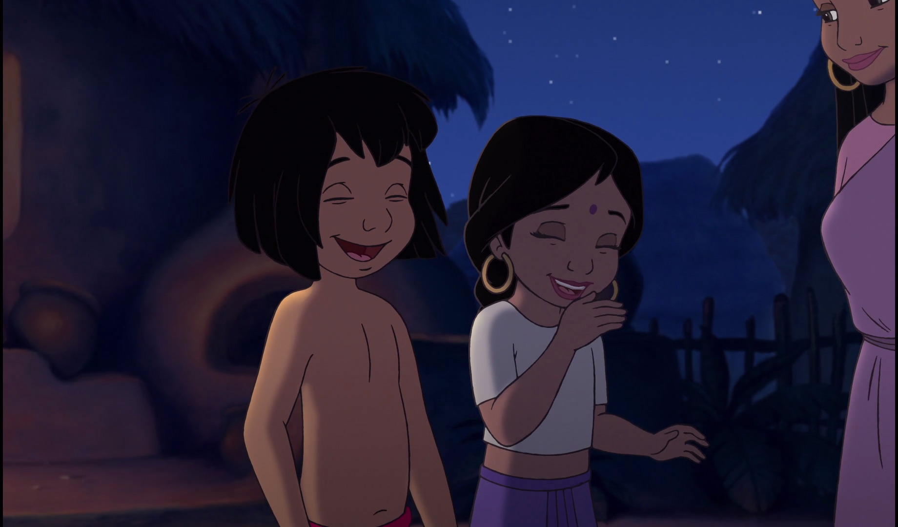 Image Mowgli And Shanti Both Laughing Love Interest Wiki 5504
