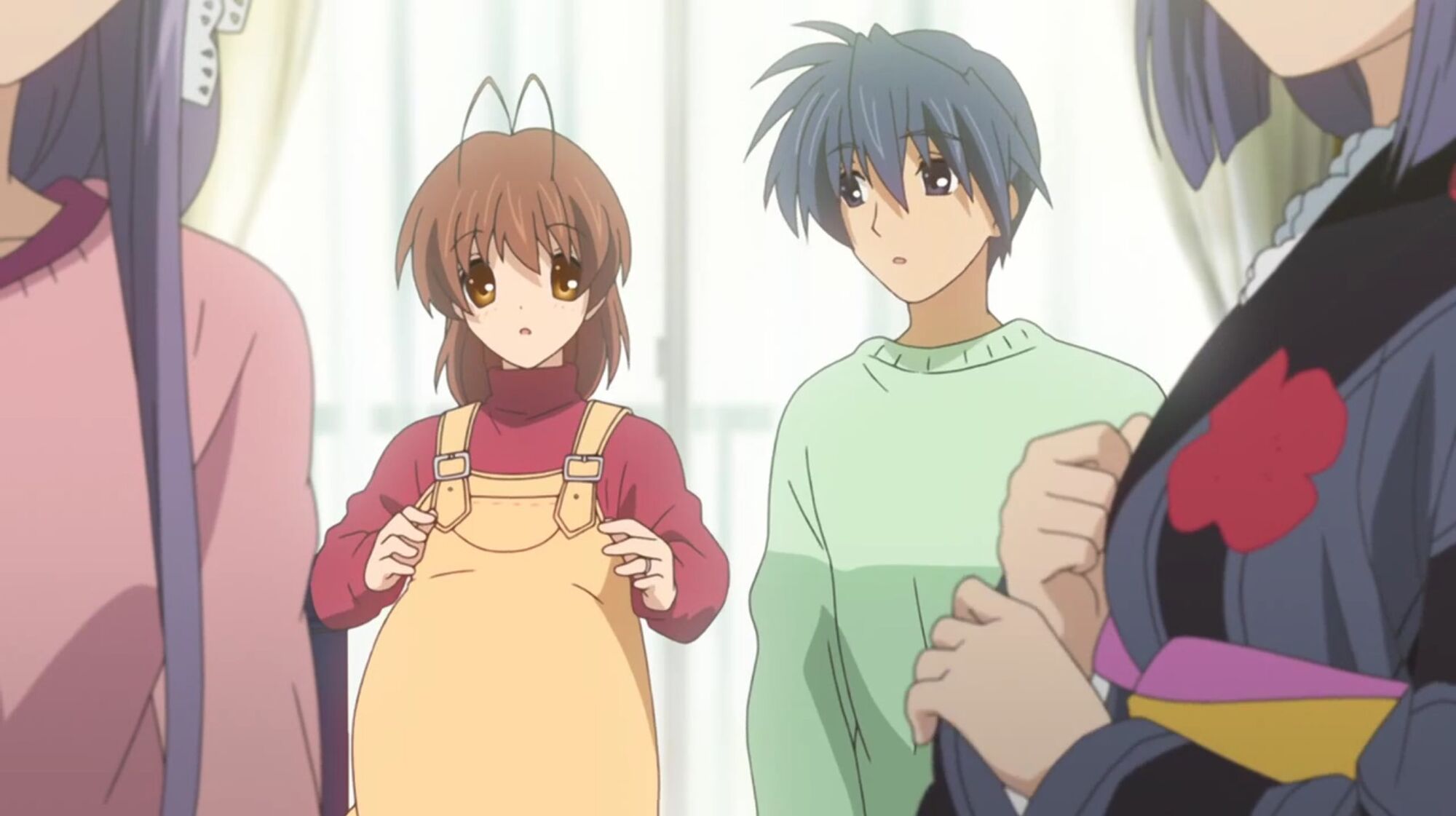Clannad Нагиса беременна