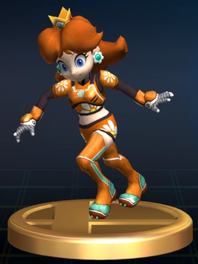 Image Striker Daisy Brawl Trophy png Love Interest Wiki FANDOM Powered By Wikia