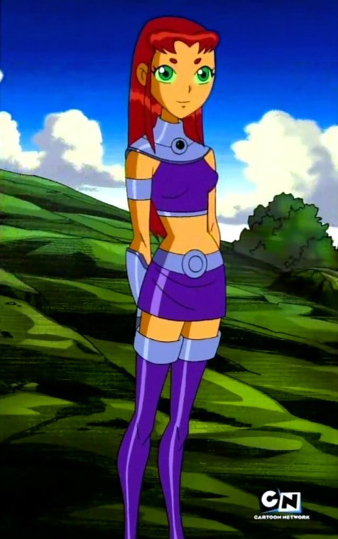 Image Teen Titans Starfire Is Wearing Her New Clothes Love Interest Wiki Fandom