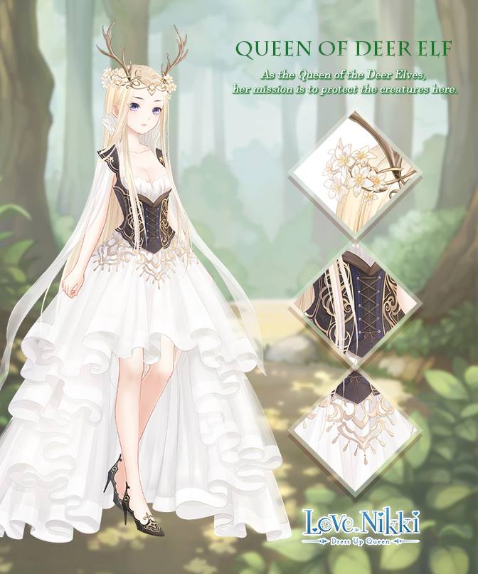 Dosukebe Elf No Ishukan Nikki Queen of Deer Elf | Love Nikki-Dress UP Queen! Wiki | Fandom