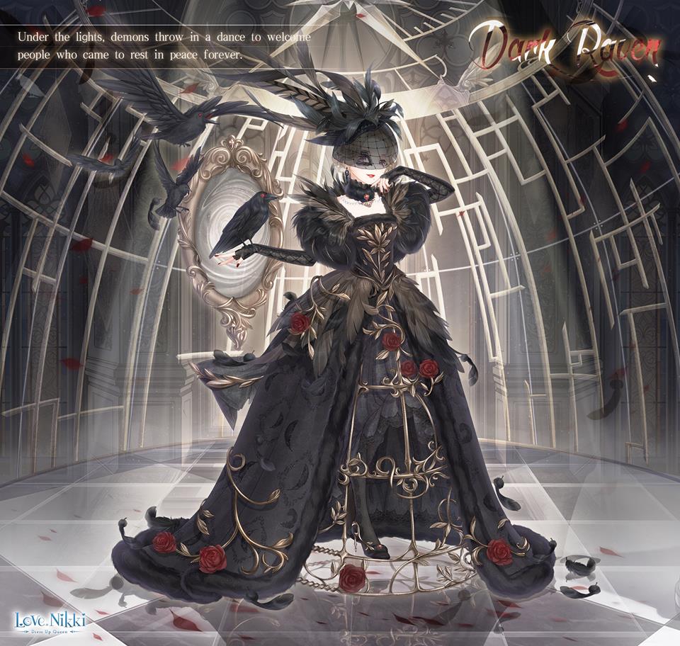 Dark Raven Love NikkiDress UP Queen Wiki FAN