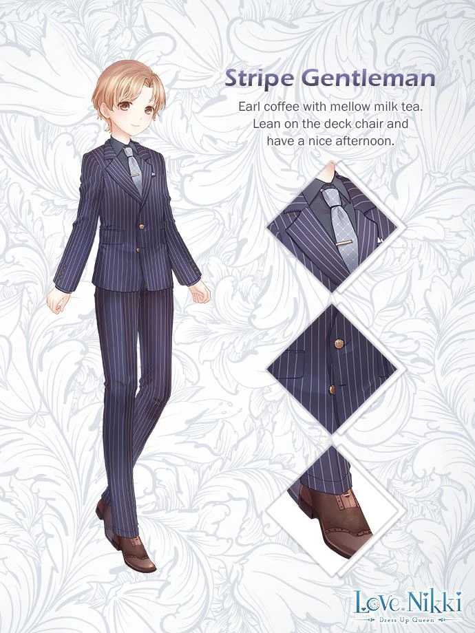 Stripe Gentleman  Love Nikki-Dress UP Queen! Wiki 